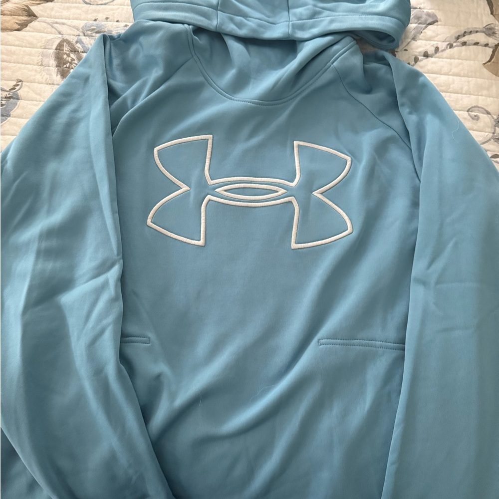 LG Blue Hoodie with White Logo